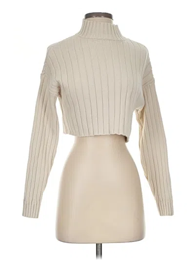 Pre-owned La Hearts Turtleneck Sweater In Ivory