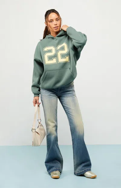 La Hearts Women's 22 Hoodie In Green