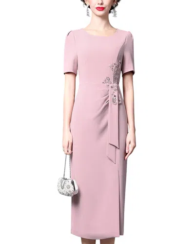 La Imperatrice Midi Dress In Pink