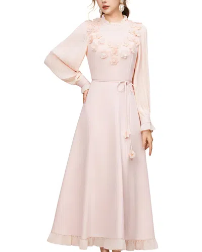 La Imperatrice Midi Dress In Pink