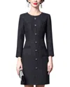 La Imperatrice Anette Dress In Black