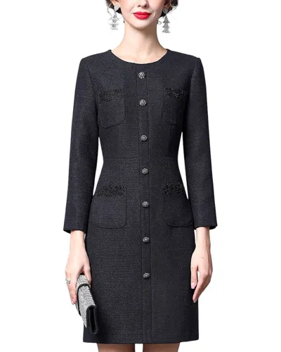 La Imperatrice Mini Dress In Black