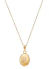 La Kaiser Women's Forever Close To My Heart Diamond Locket Necklace In Gold In Gold