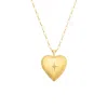 La Kaiser Women's Gold Filled Heart Of Gold Locket In Gold