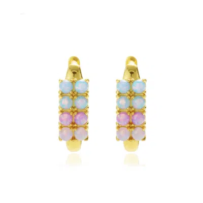 La Kaiser Women's Gold Opal Ombre Rue Huggies