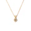 La Kaiser Women's Solid Gold Diamond Love-shield Pendant In Gold