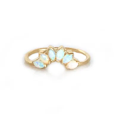 La Kaiser Women's Solid Gold Opal Caribbean Sunrise Ring In Yellow