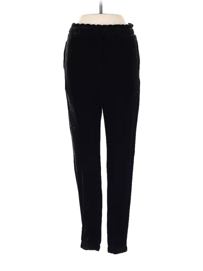 Pre-owned La La Land Creative Co Velour Pants In Black