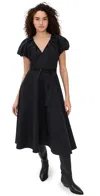 La Ligne Avalon Dress Black In Black