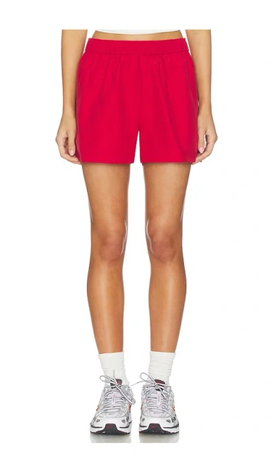 La Ligne Avalon Short In Red