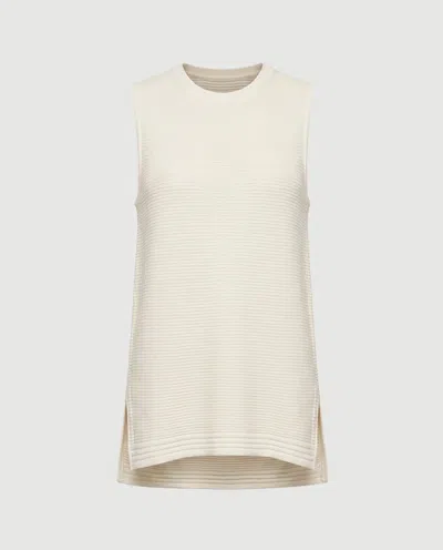 La Ligne Babs Top In White