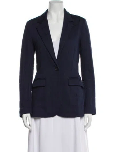 Pre-owned La Ligne Blazer In Blue