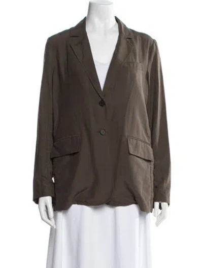 Pre-owned La Ligne Blazer In Brown