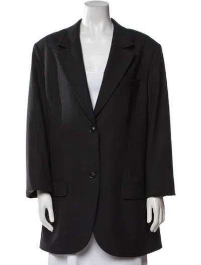 Pre-owned La Ligne Blazer In Gray