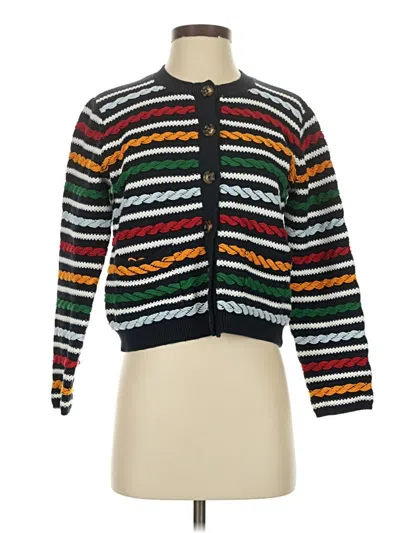 Pre-owned La Ligne Cardigan Sweater In Green