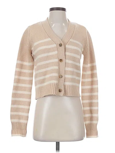 Pre-owned La Ligne Cardigan Sweater In Tan