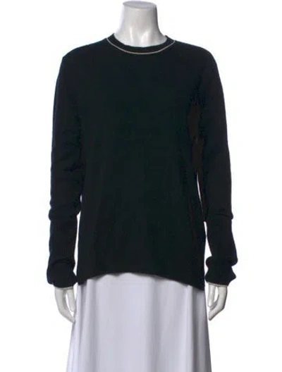 Pre-owned La Ligne Cashmere Crew Neck Sweater In Black