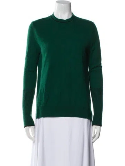 Pre-owned La Ligne Cashmere Crew Neck Sweater In Green