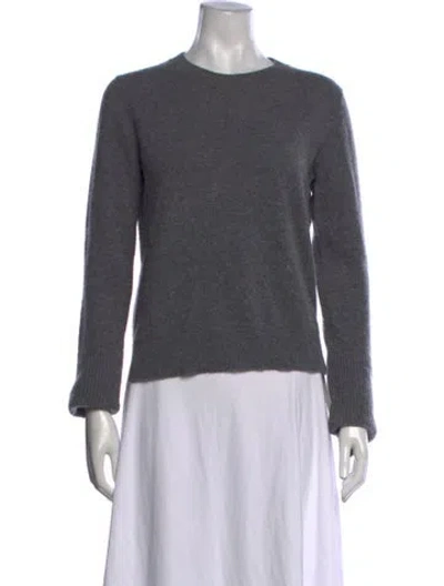 Pre-owned La Ligne Cashmere Crew Neck Sweater In Grey