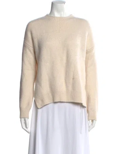 Pre-owned La Ligne Cashmere Crew Neck Sweater In Neutral