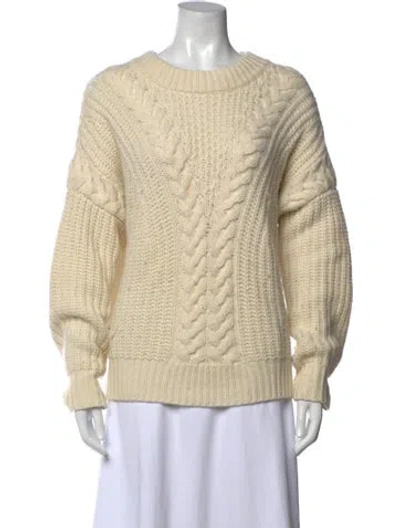 Pre-owned La Ligne Cashmere Crew Neck Sweater In Neutral