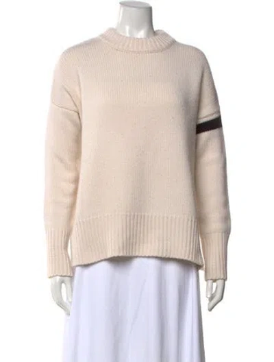 Pre-owned La Ligne Cashmere Crew Neck Sweater In Neutrals