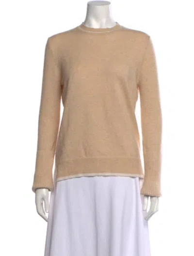 Pre-owned La Ligne Cashmere Crew Neck Sweater In Neutrals