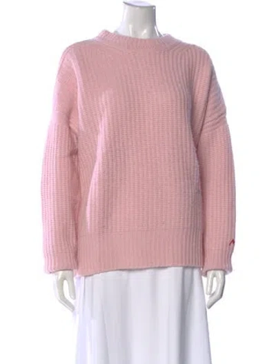 Pre-owned La Ligne Cashmere Crew Neck Sweater In Pink