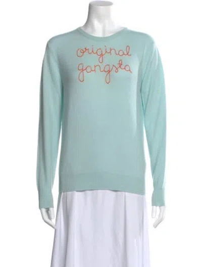 Pre-owned La Ligne Cashmere Graphic Print Sweater In Multi