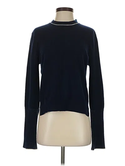 Pre-owned La Ligne Cashmere Pullover Sweater In Blue