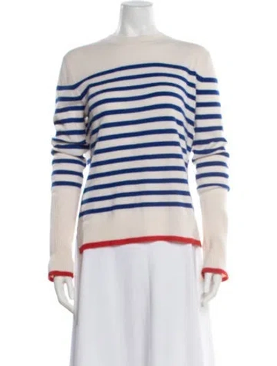 Pre-owned La Ligne Cashmere Striped Sweater