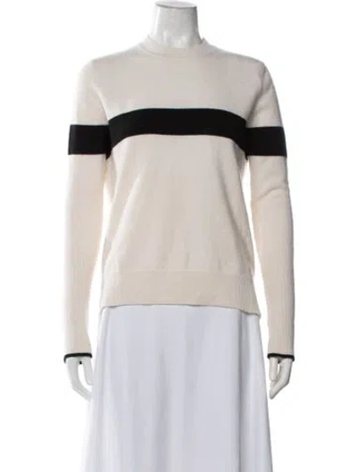 Pre-owned La Ligne Cashmere Striped Sweater In Black/neutrals