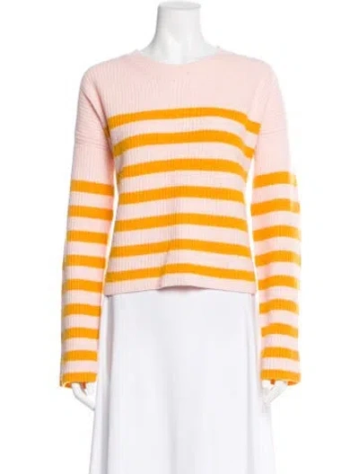 Pre-owned La Ligne Cashmere Striped Sweater In Multi