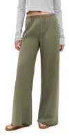 La Ligne Colby Recycled-crepe Wide-leg Pants
