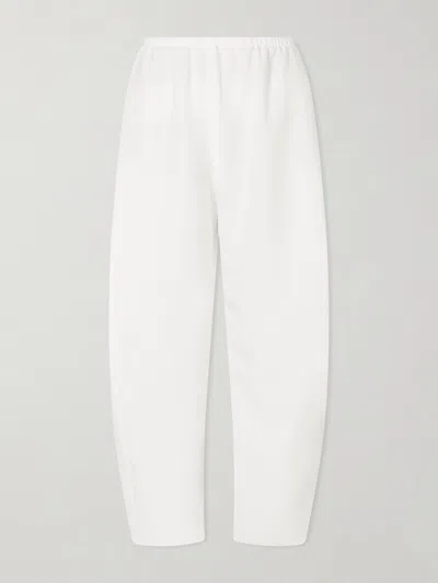 La Ligne Colby Recycled-crepe Barrel-leg Pants In Multi