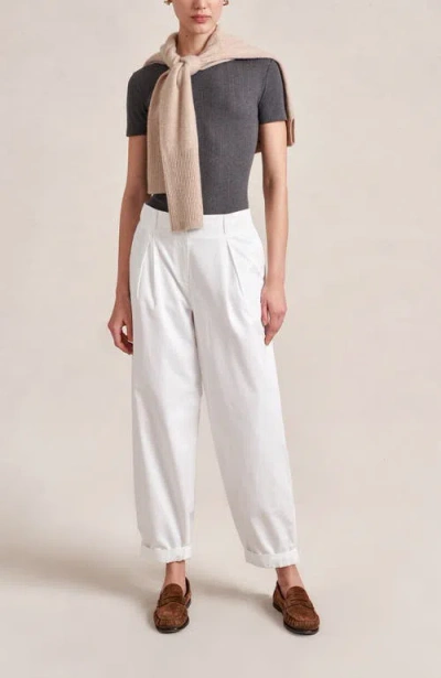 La Ligne Conrad Trouser In White