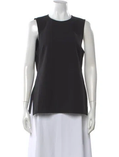 Pre-owned La Ligne Crew Neck Sleeveless Top W/ Tags In Black