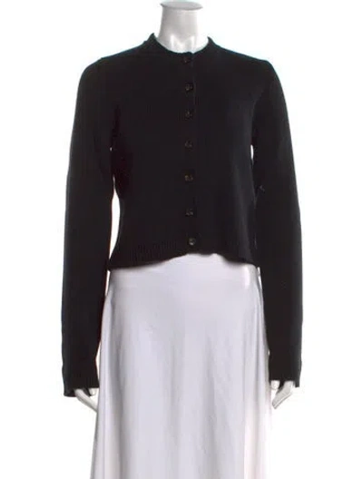 Pre-owned La Ligne Crew Neck Sweater In Black