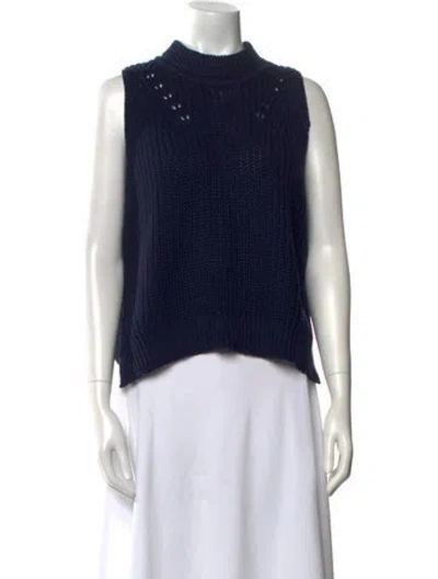 Pre-owned La Ligne Crew Neck Sweater In Blue