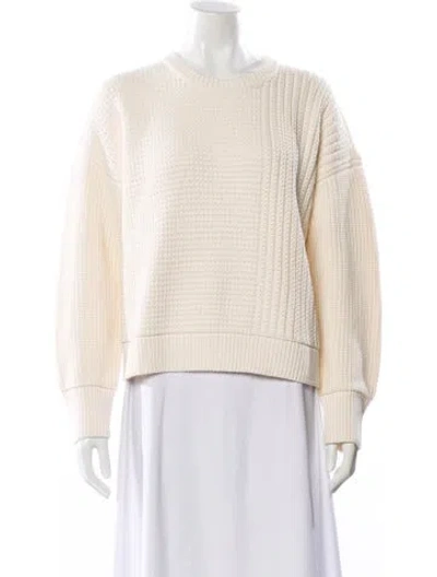 Pre-owned La Ligne Crew Neck Sweater In Neutral