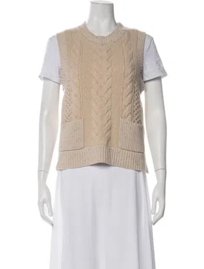 Pre-owned La Ligne Crew Neck Sweater In Neutral