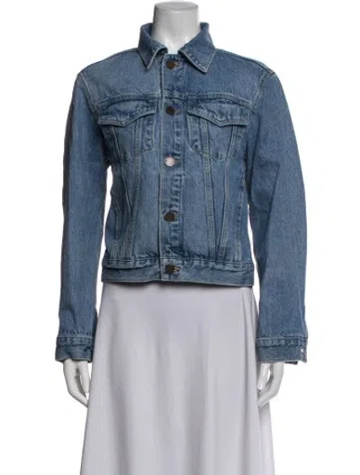 Pre-owned La Ligne Denim Jacket In Blue