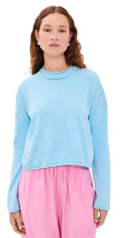 La Ligne Dominick Cotton Sweater Light Blue