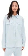 La Ligne Cotton-chambray Shirt