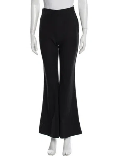 Pre-owned La Ligne Flared Pants In Black