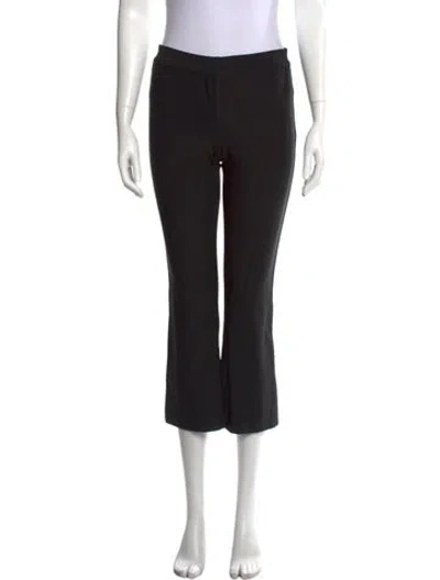 Pre-owned La Ligne Flared Pants In Black