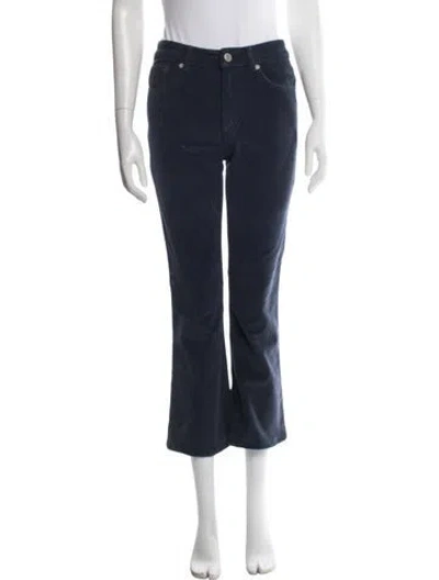 Pre-owned La Ligne Flared Pants In Blue
