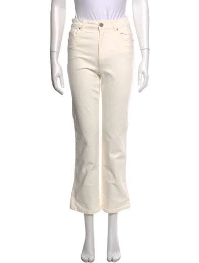 Pre-owned La Ligne Flared Pants In Neutrals