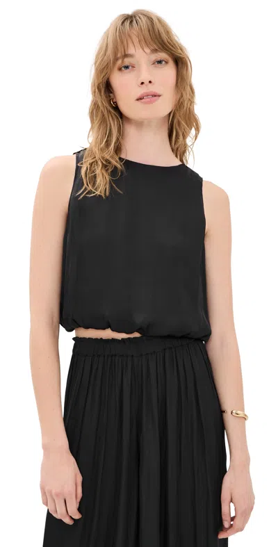 La Ligne Fleur Top Black