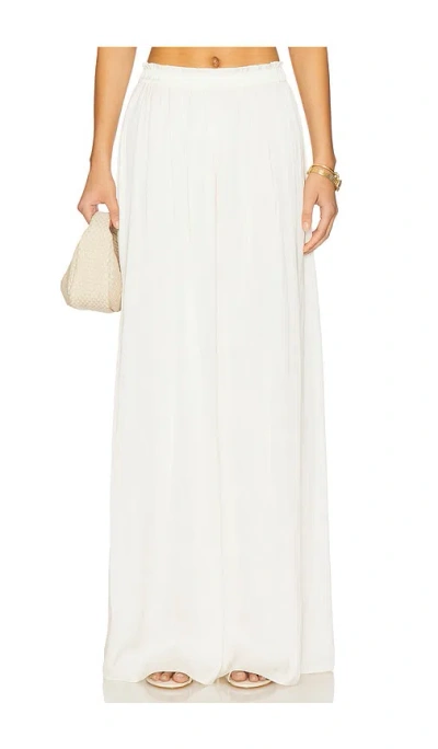 La Ligne Flowy Pant In White